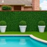 Lierre artificiel mur végétal décoratif dense panneau 1m2 occultant