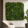 1m² de Panneau végétal synthétique Fougère-Dense  mise en extérieur