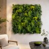 Faux mur végétal Exotik 1m² feuillage haut de gamme