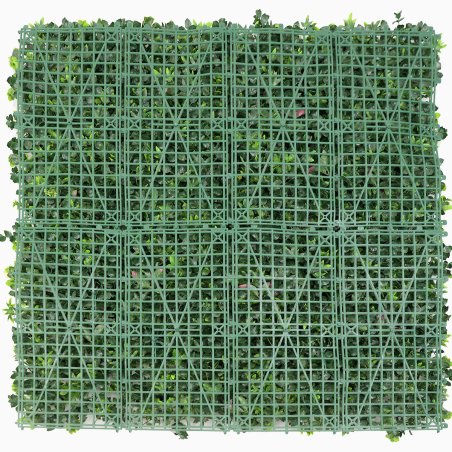 Structure clipsable et modulable vue de dos, lot de 10 panneaux Vegetal Chic, montage facile