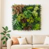 Mur végétal artificiel Tropic lot de 5 plaques 1 m²