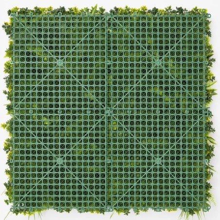 Plafond végétal artificiel dense Feuillage Suspendu MGS 1 x 1 m