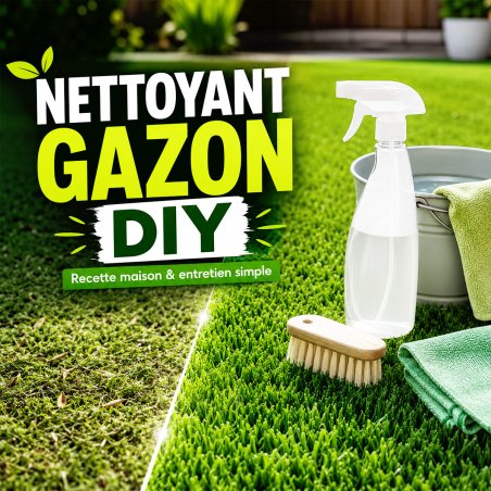Nettoyant anti-bactérien gazon synthétique