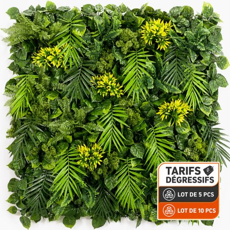 Mur vegetal artificiel brise vue Exotik