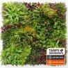 Mur vegetal artificiel brise vue Wood Colors