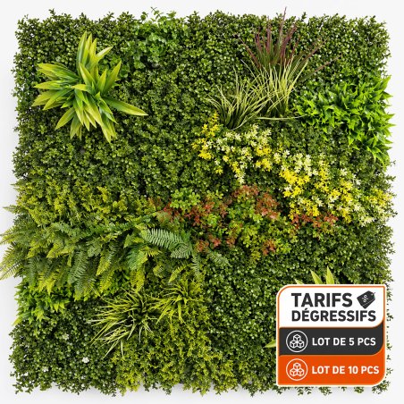 Prairie-Color Mur Vegetal Artificiel