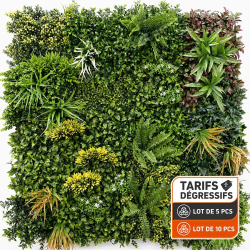 Mur vegetal artificiel brise vue Jungle