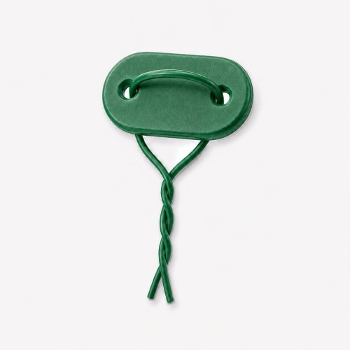 attache canisse pvc vert