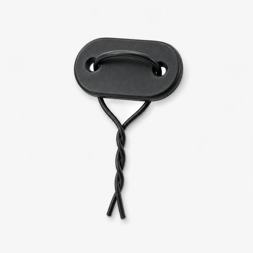detail fixation canisse noir