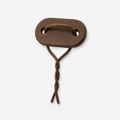 Attache canisse marron