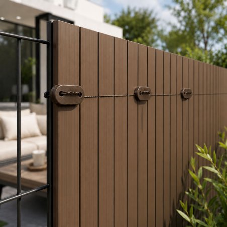 mise en situation fixation canisse marron