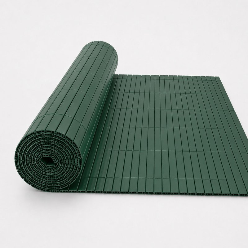 Canisse pvc renforcée double face vert