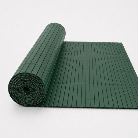 Canisse pvc renforcée double face vert