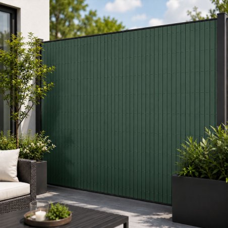 Canisse brise vue verte brise vue premium
