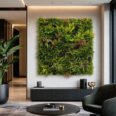 Mur végétal artificiel Réel ERP 1M x 1M