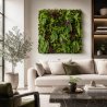 Plafonnier feuillage MGS pour aménager un décor jungle immersif dans un hôtel, une boutique ou un showroom.