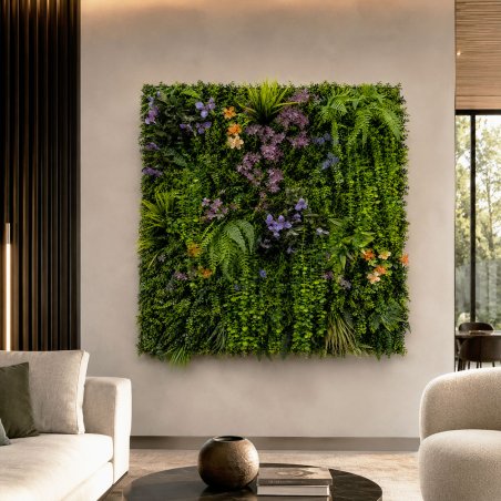 Feuillage Cascade retombant pour créer un décor mural naturel dans une boutique, un restaurant ou un hôtel.