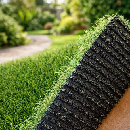 Rock Luxe 47 mm - rendu naturel en six tons verts et beiges
