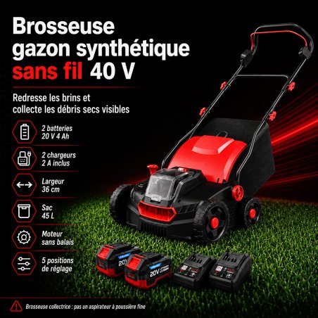 Batterie 20 V 4 Ah pour brosseuse DT2504S, indicateur de charge visible – visuel fabricant