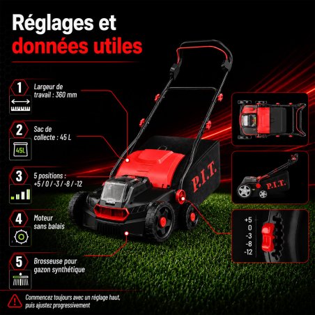 Batterie 20 V 4 Ah pour brosseuse DT2504S, indicateur de charge visible – visuel fabricant