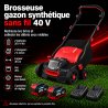 Batterie 20 V 4 Ah pour brosseuse DT2504S, indicateur de charge visible – visuel fabricant