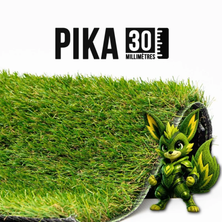 Gazon synthétique Pika 30 mm – visuel de présentation