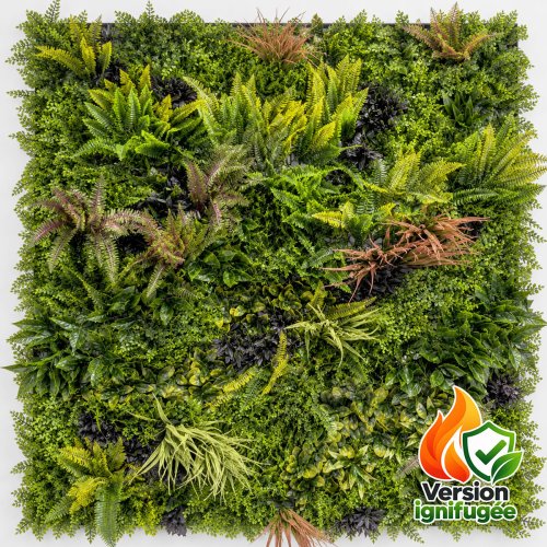 Mur vegetal artificel réel 1m2