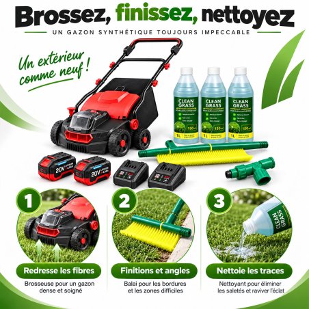 contenu-pack-brosseuse-balai-nettoyant-gazon-synthetique