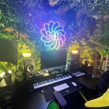 Mur Vegetal Savane decoration murale interieure plaque de 1m x 1m 1