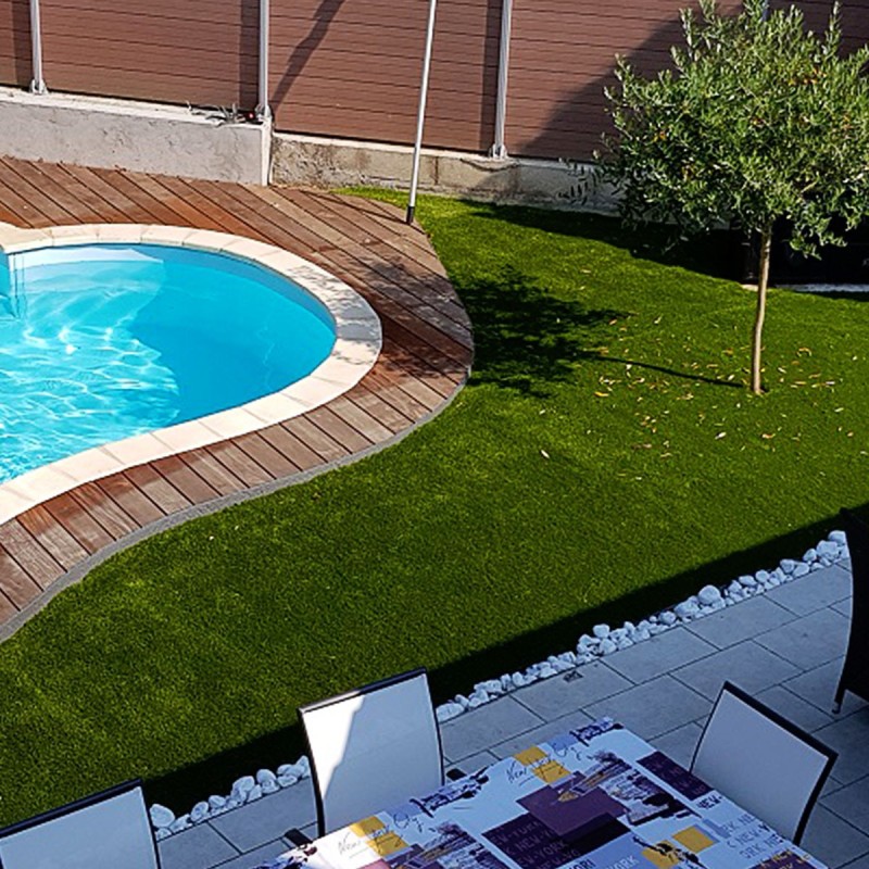 Gazon Synthetique 40mm - 2Mx1M soit 2m2 - MGS 3