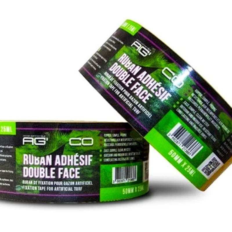 Bande double face fixation sur sol dur 2