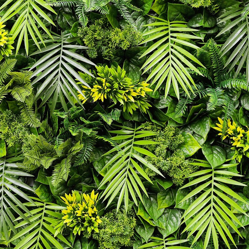 Mur vegetal artificiel brise vue Exotik