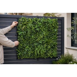 Mur végétal artificiel pas cher : le bon choix au m²