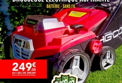 Brosseuse nettoyante gazon synthetique sans fil 2024