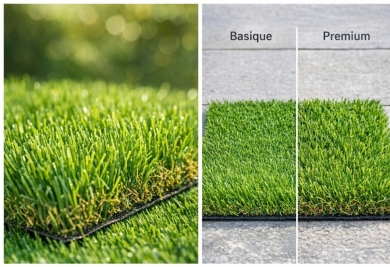 Gazon synthétique de qualité : comment reconnaître un modèle vraiment réaliste