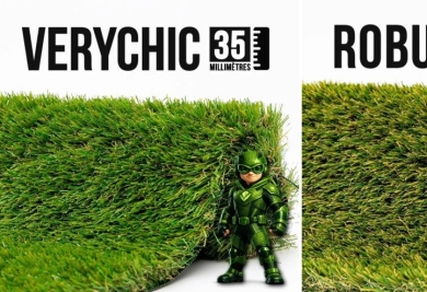 Comparatif gazon synthétique Very chic et Robusto