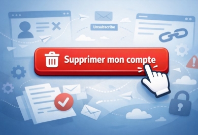 Comment se désinscrire d’un site ? Le site + liens directs pour supprimer vos comptes