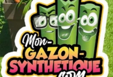 La structure d'un gazon synthétique