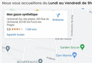 Où trouver du gazon synthétique ?